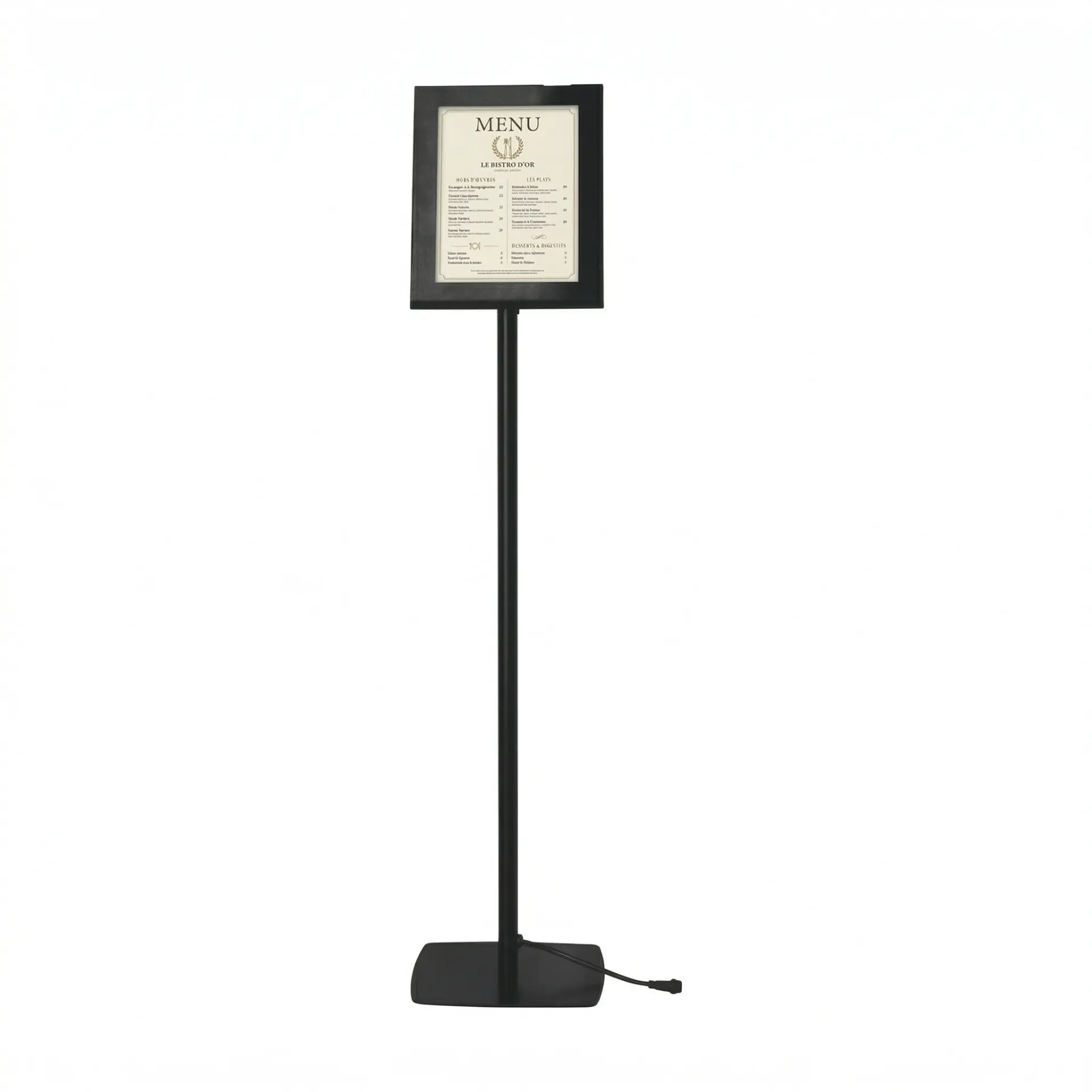 Magnetic LED Information Board