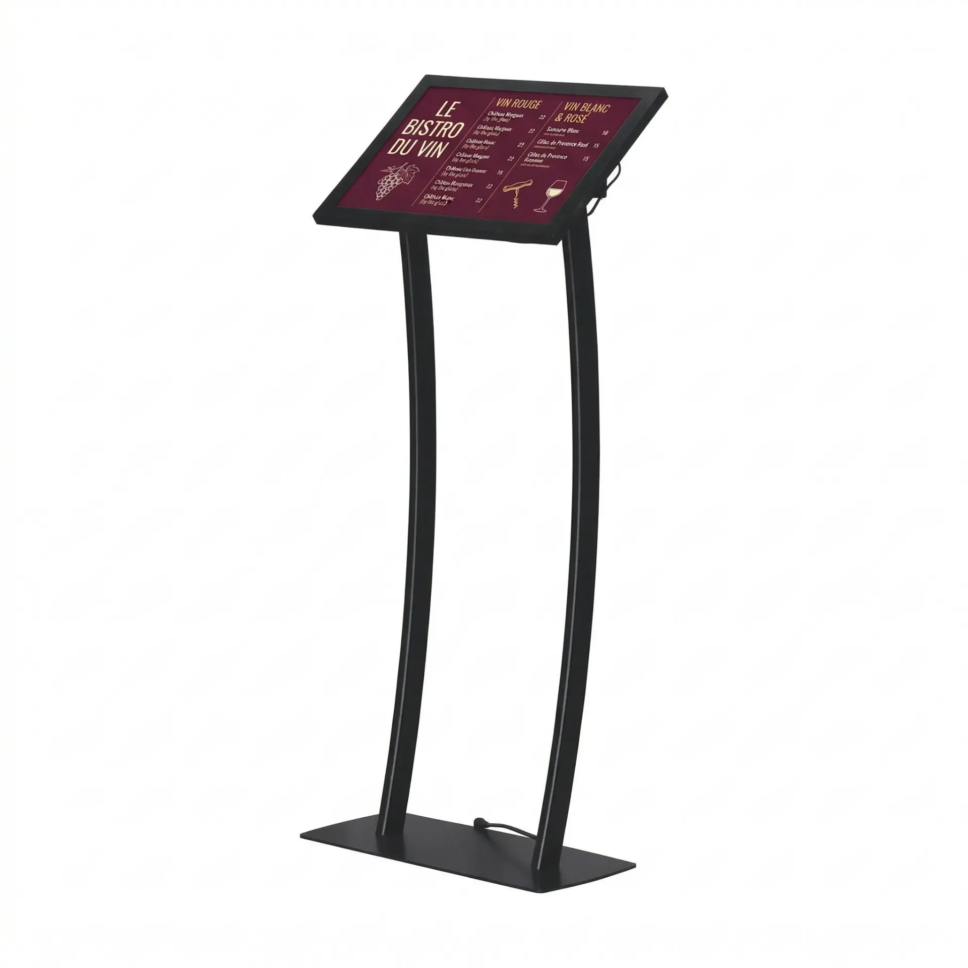 Magnetic Inclined LED Menuboard