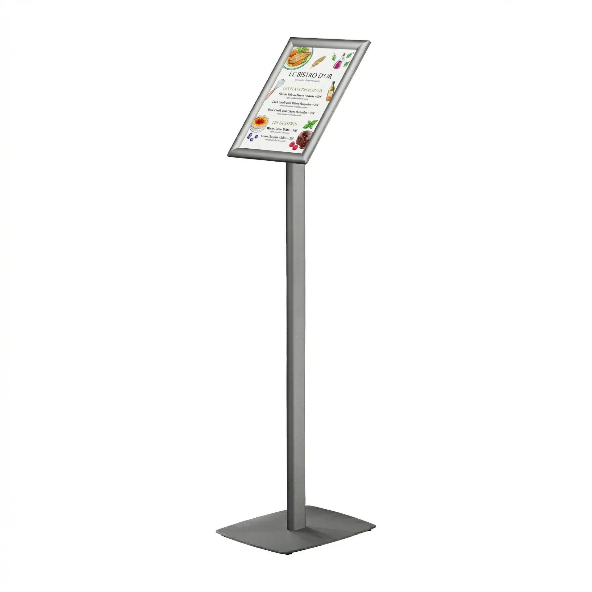 Classic Information Board Metal Base