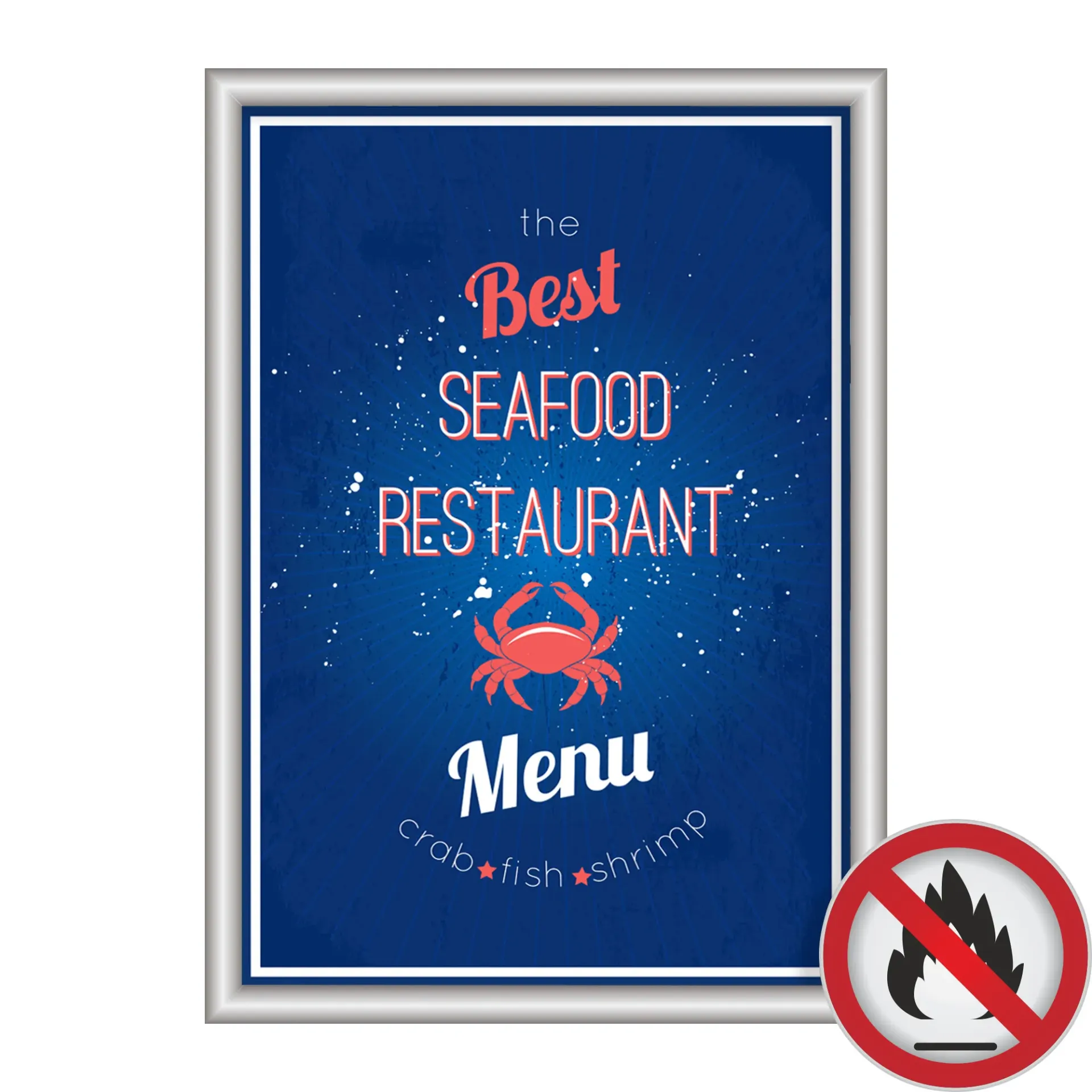 25 mm Yanmaz Afiş Çerçevesi