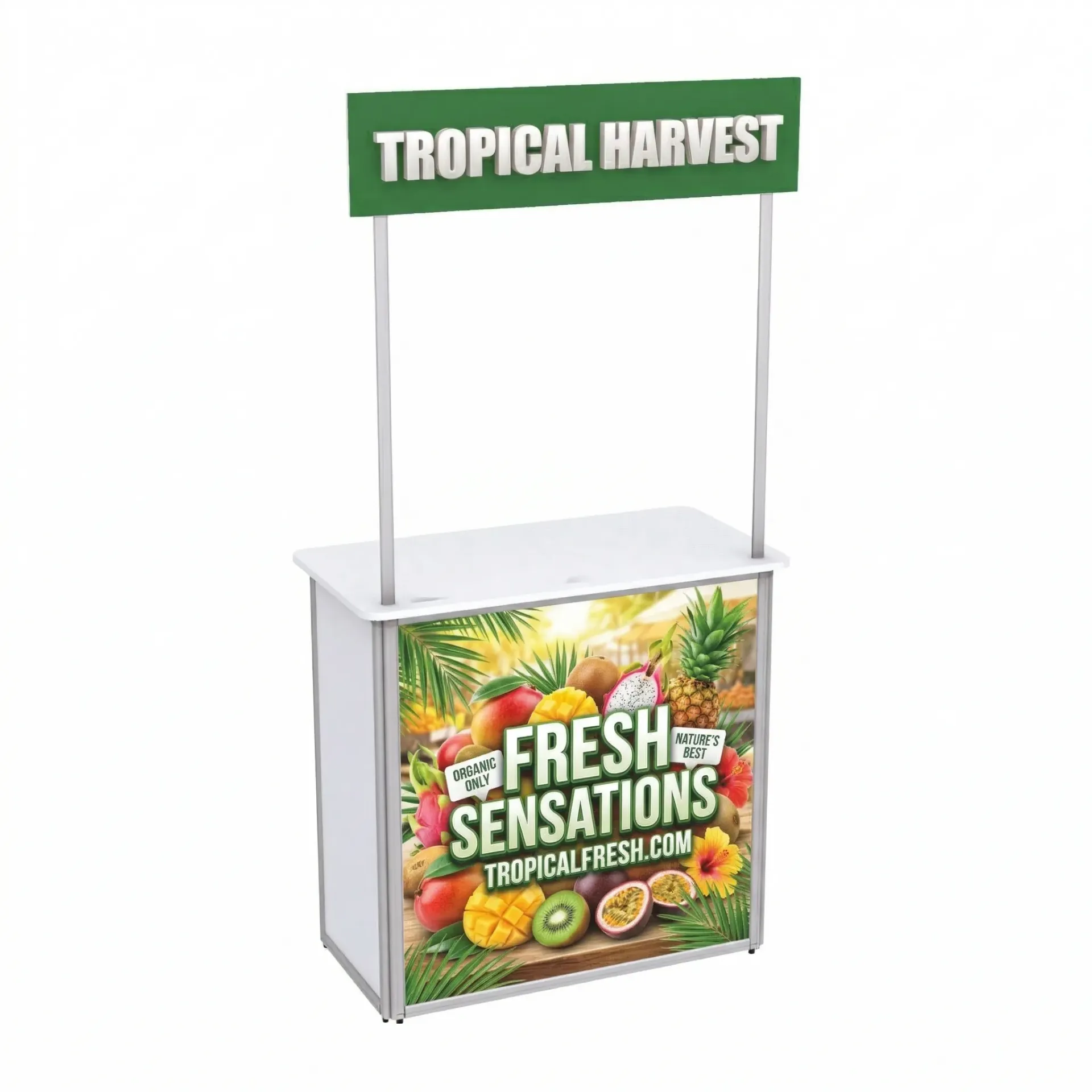 Framed Folding Table with Edge