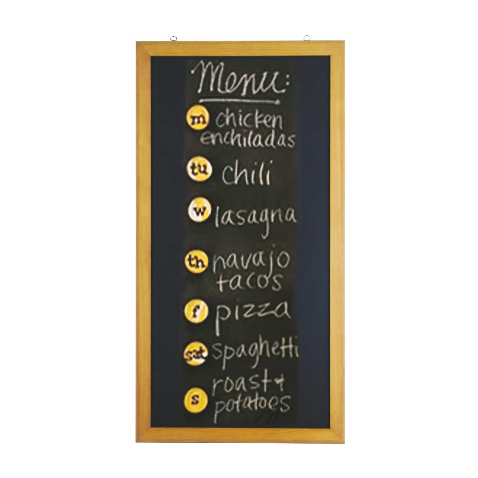 Ahşap Çerçeveli Yazı Tahtası