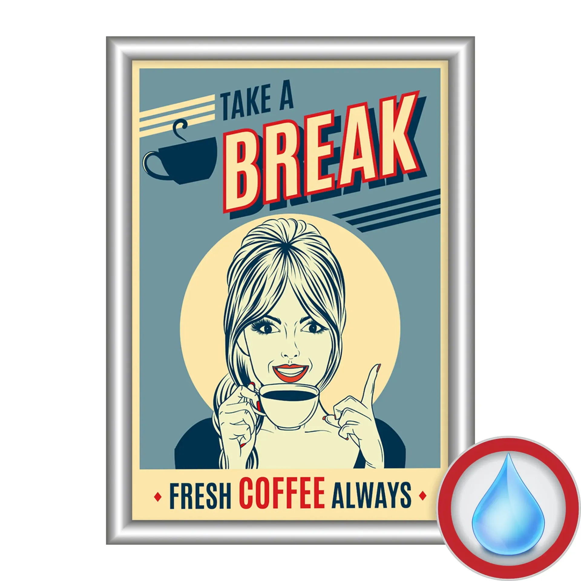 35 mm Su Geçirmez Afiş Çerçevesi