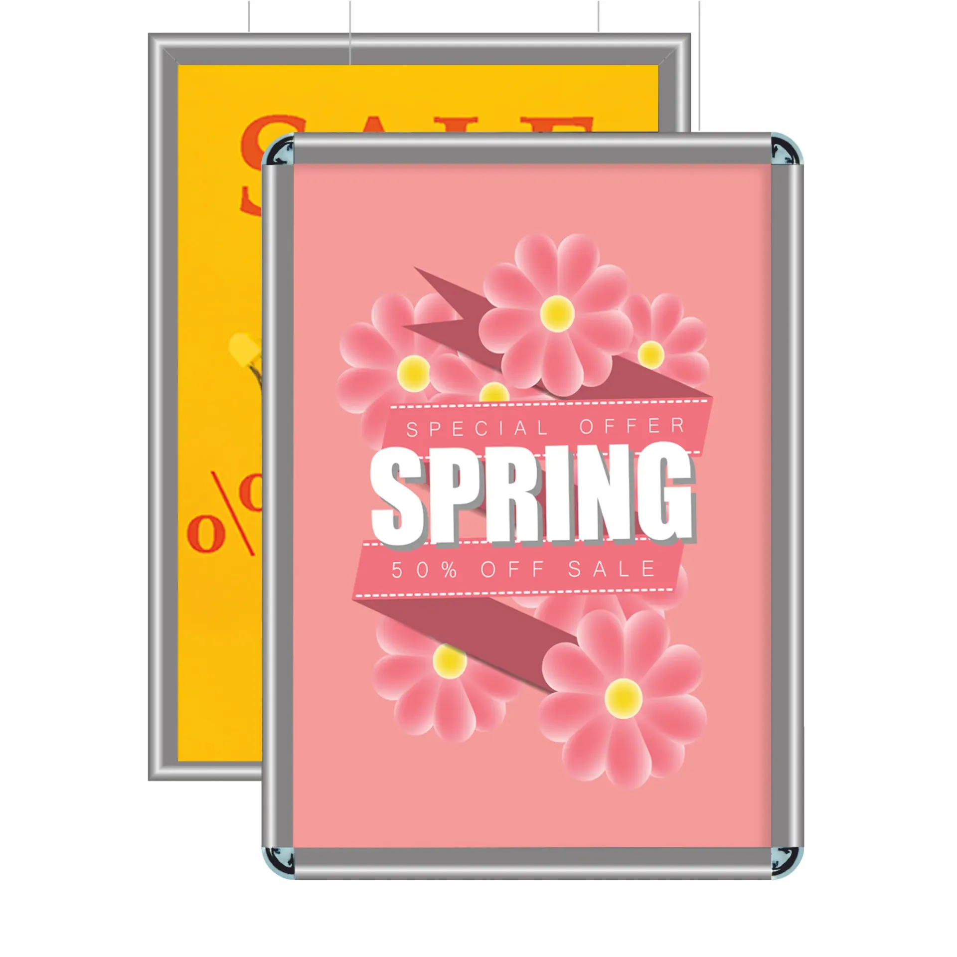 Çift Taraflı Afiş Çerçevesi 32 mm