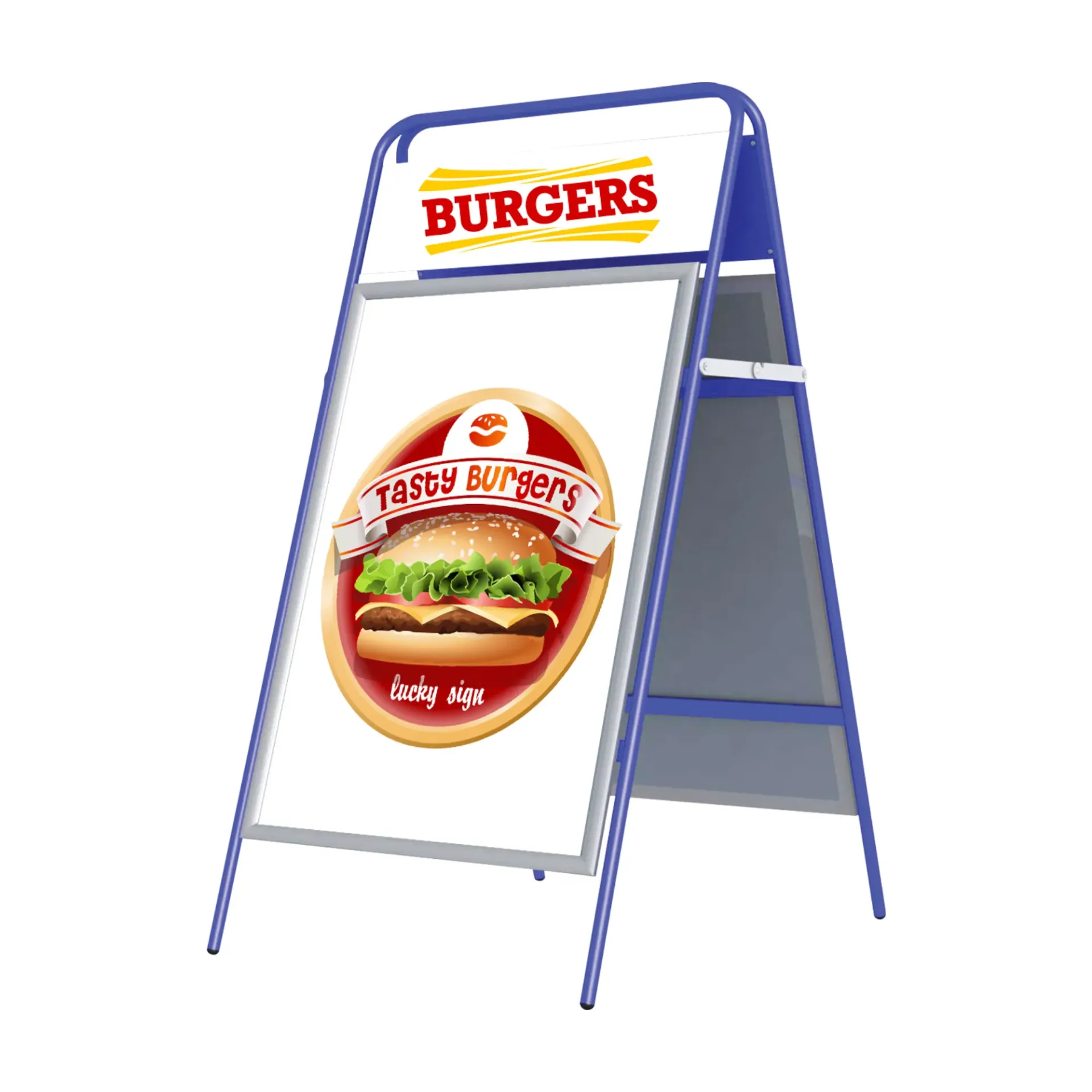 Köşeli Demir A Pano “Afiş Çerçeveli”